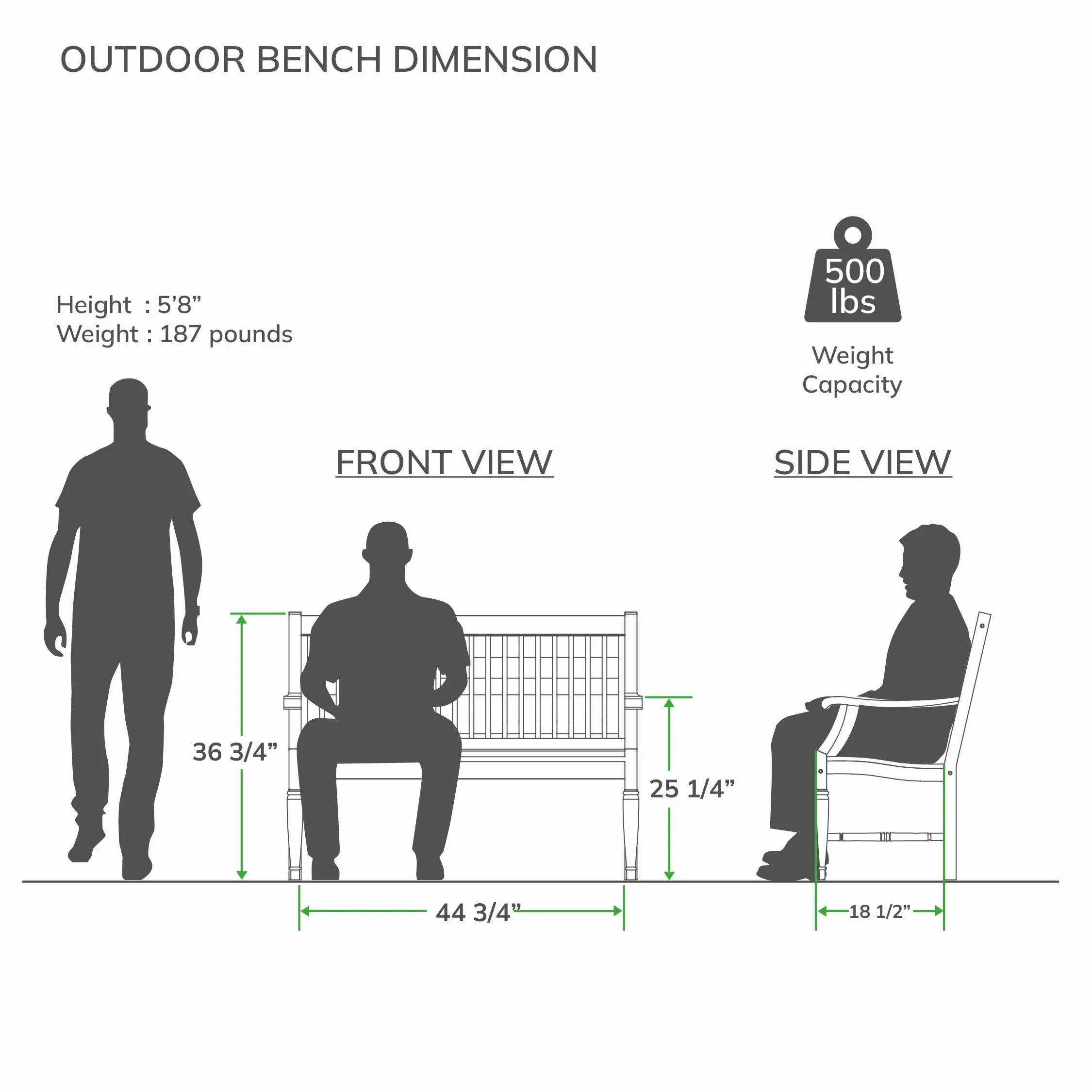 Livingston Teak Wood 6 Pieces Outdoor Dining Set - Image 11